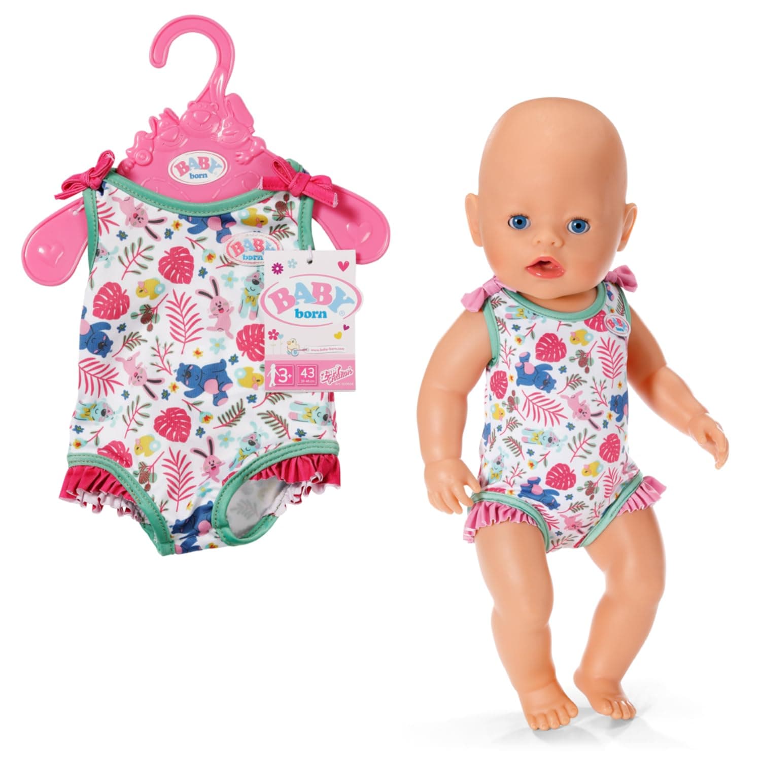 Swimsuits 833636 - Swimsuits for Dolls up to 43cm - Available in Two Assorted Styles - Suitable for Children from 3 Years Old