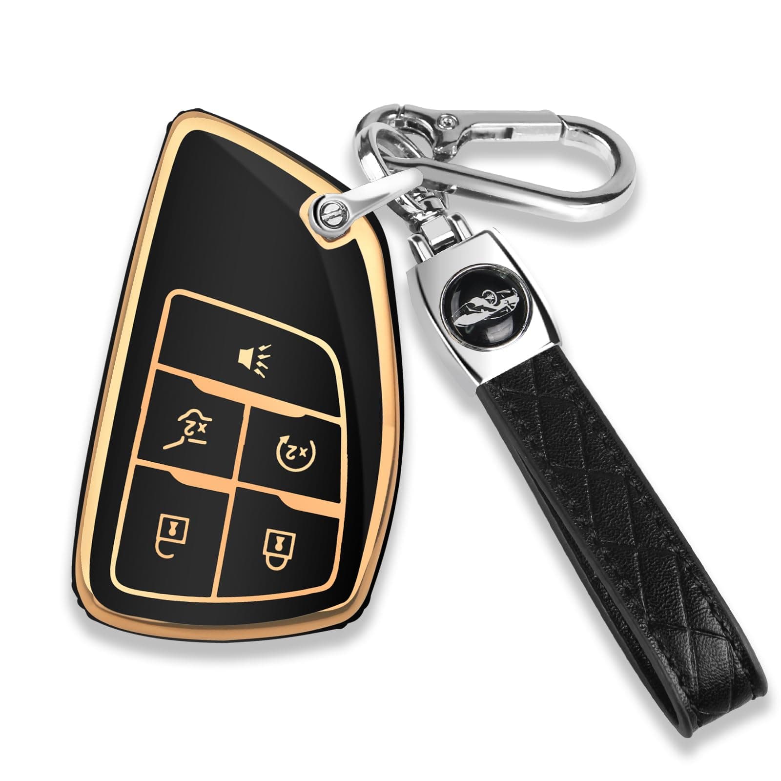 QBUC for Chevy Key Fob Cover