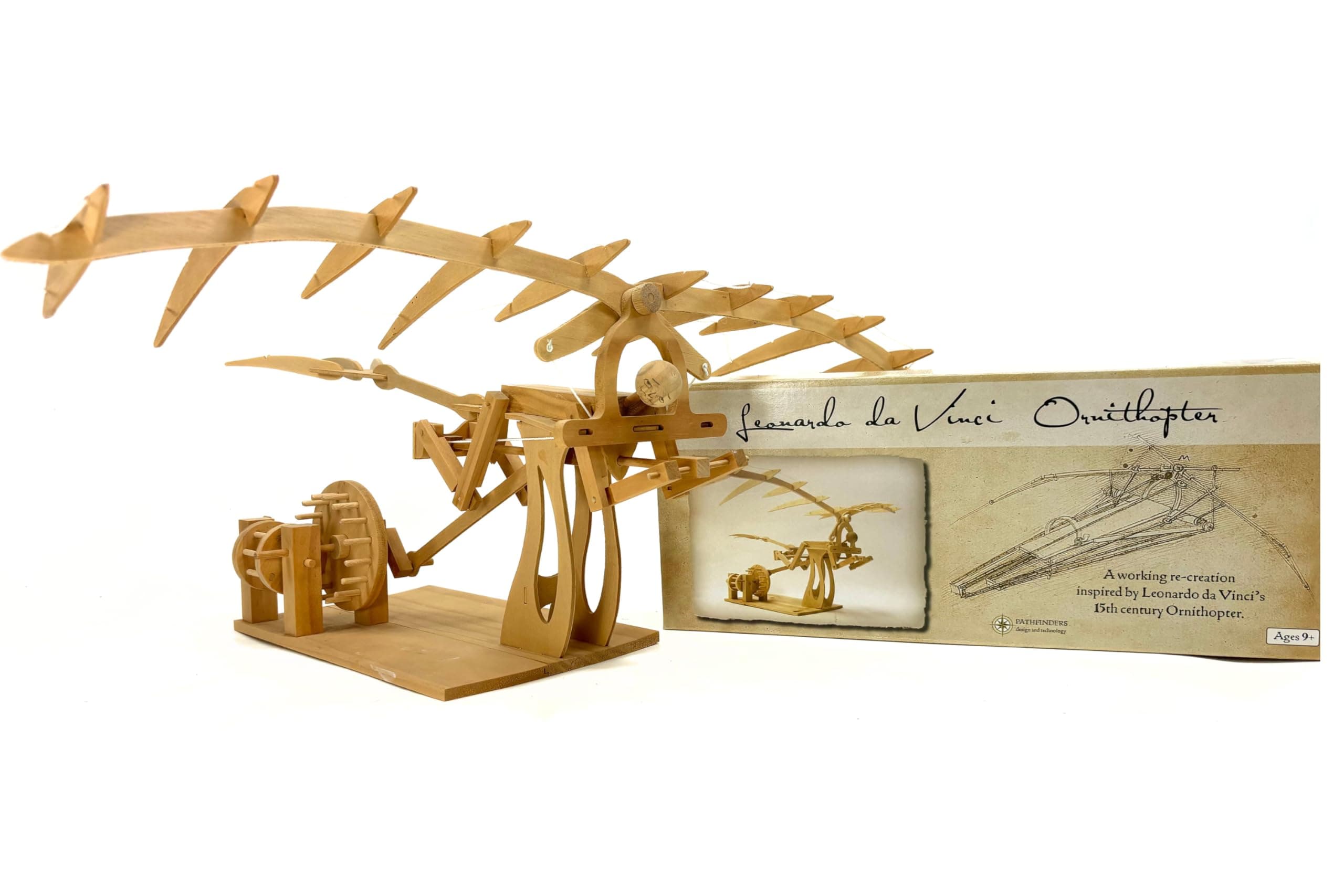 Pathfinders Leonardo DaVinci Ornithopter Wood Kit