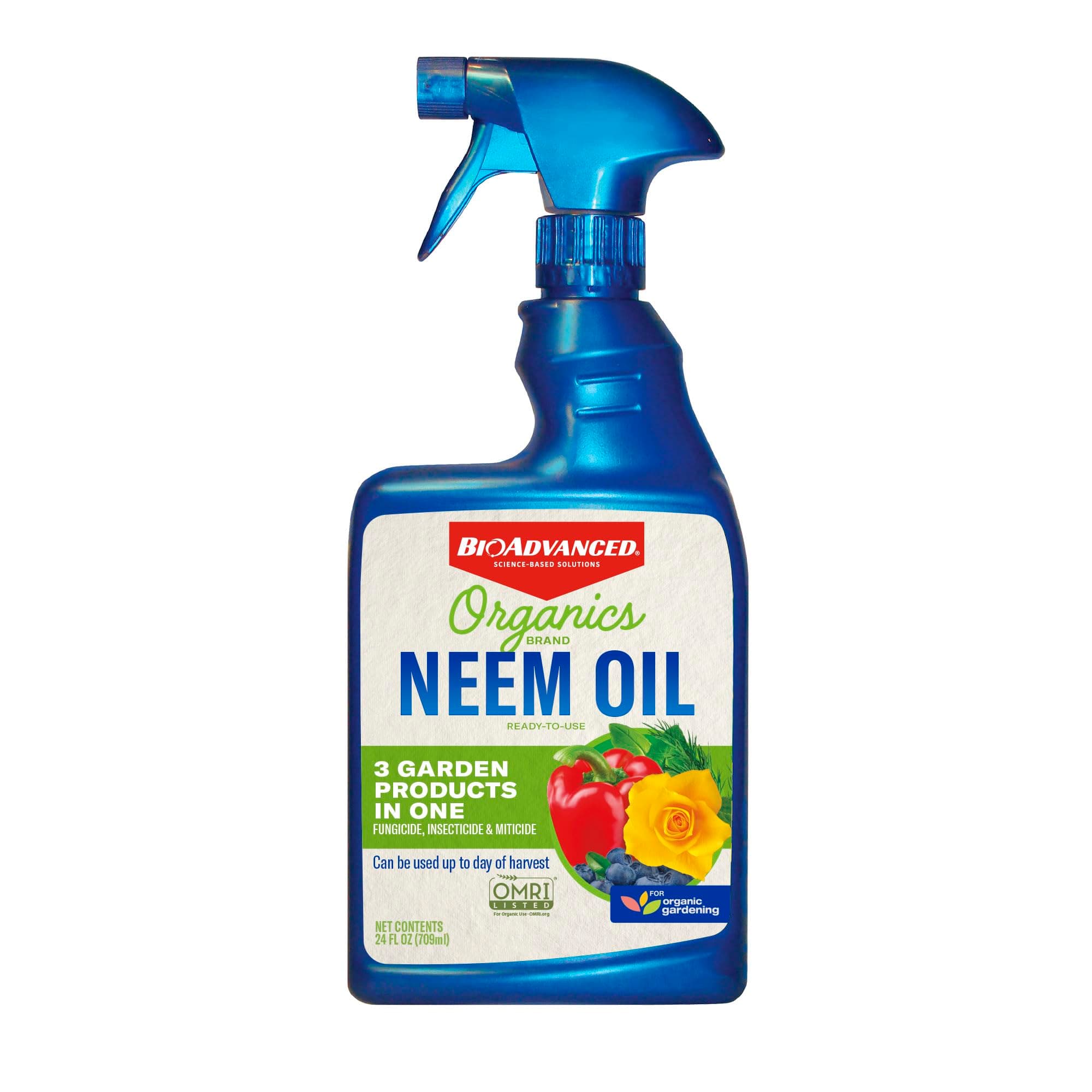 BioAdvanced Organics Brand Neem Oil, Ready-to-Use, 24 oz