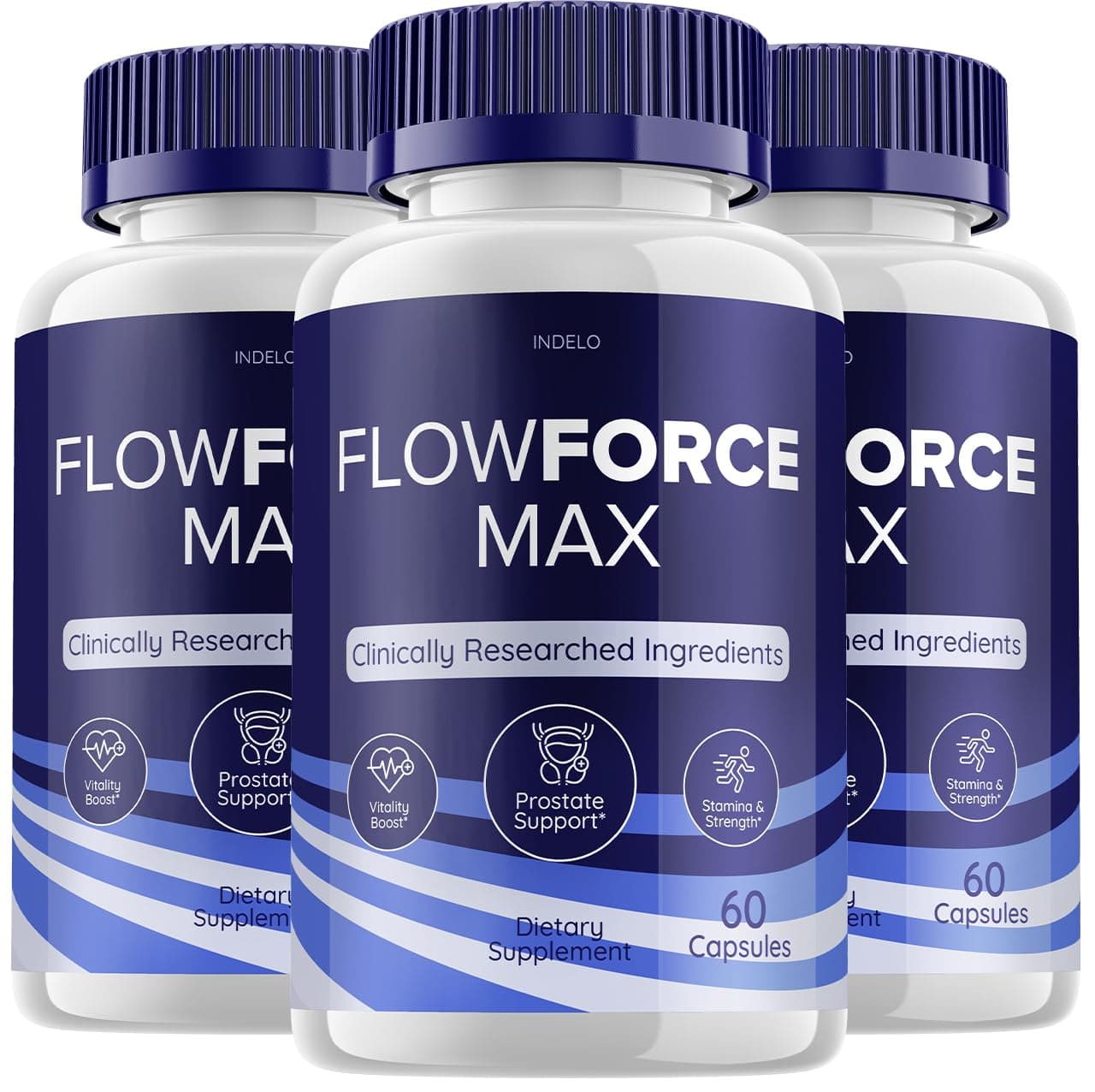 (3 Pack) FlowForce Max Supplement Advanced Energy, Supplement for Men, Flow Force Max Health Reviews (180 Capsules)