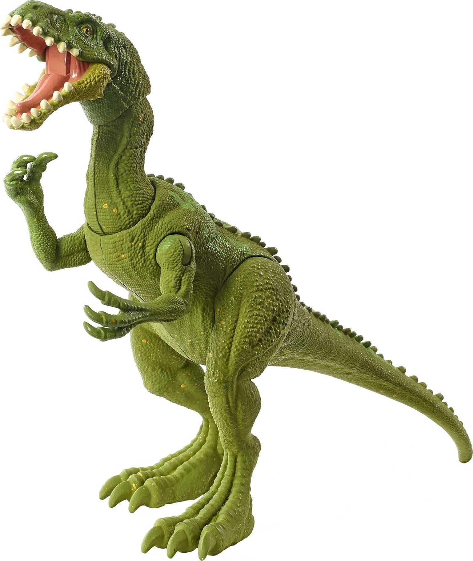 Jurassic World Fierce Force Dinosaur Action Figure, Masiakasaurus Dino Toy with Movable Joints, Realistic Sculpting & Single-Strike Motion
