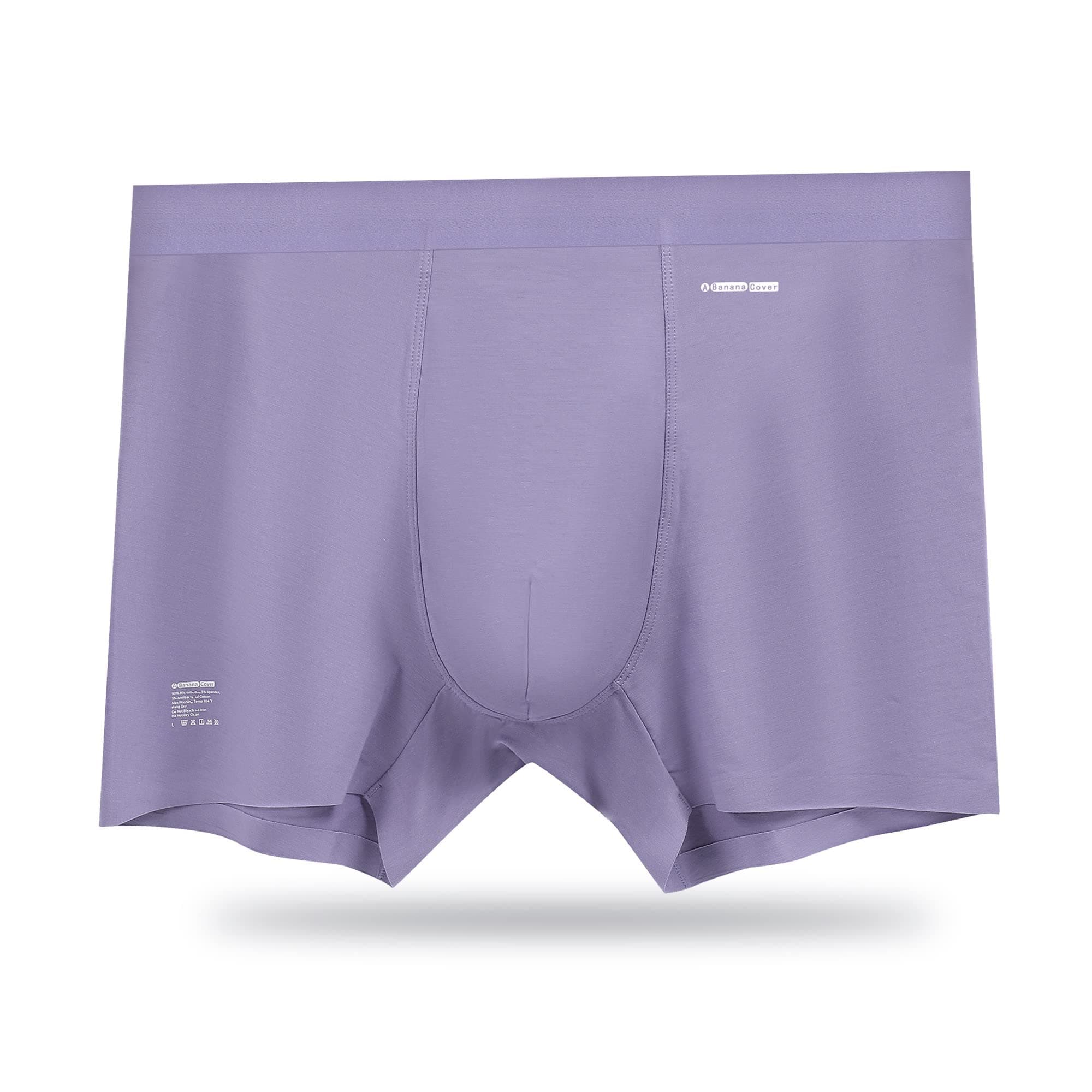 Premium Men's Naked Feeling Air Micro Modal Boxer Briefs - 3X Softer Than Cotton - 3" Snug-Fit Athleisure Trunks