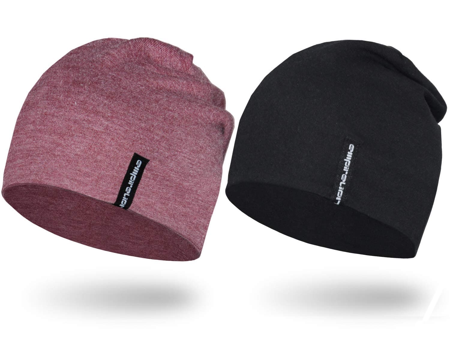 EMPIRELION 22,9 cm multifunktionale leichte Beanies Hte eng anliegend Laufen Totenkopf Kappe Helm Liner Schlafmtzen fr Mnner Frauen