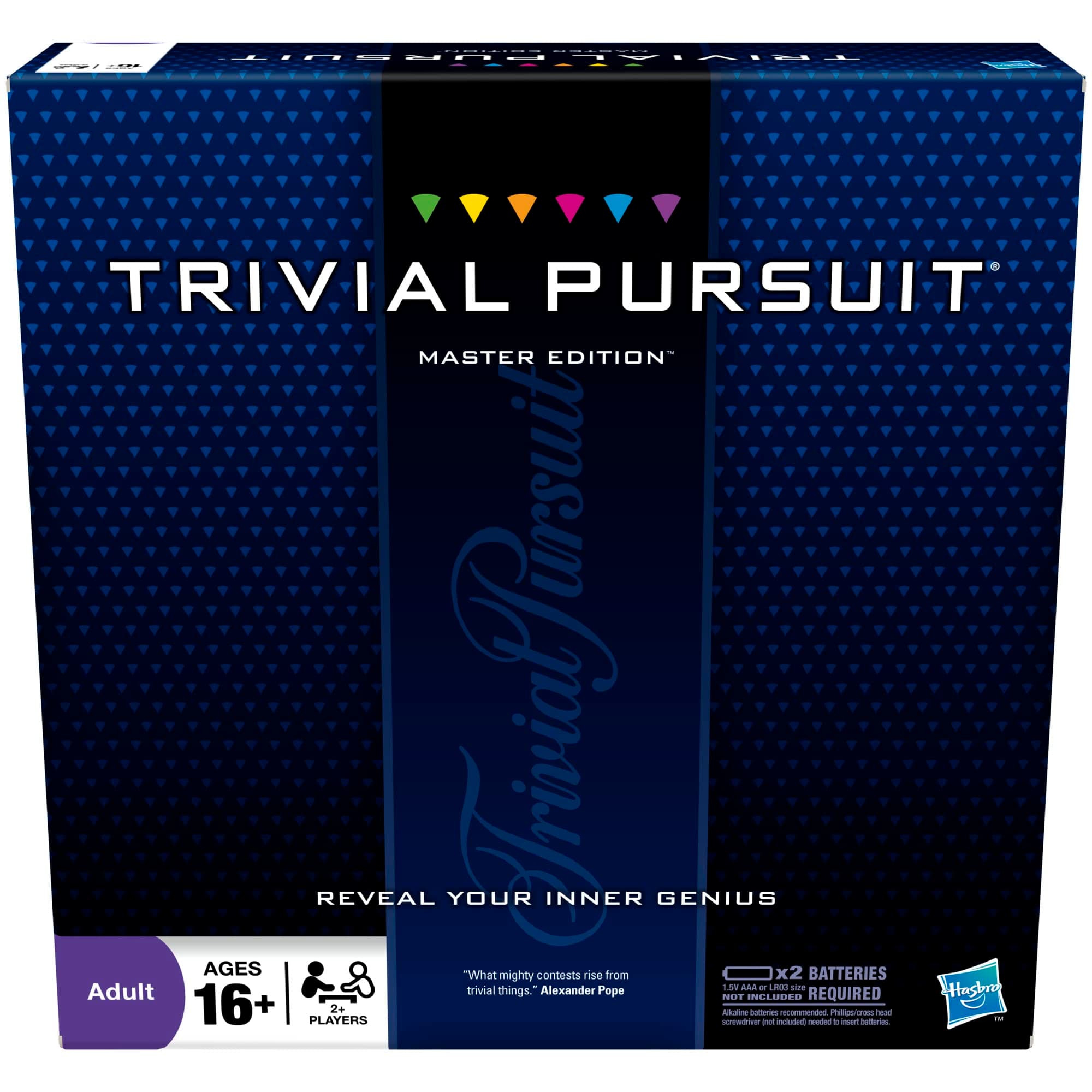 Hasbro Gaming Trivial Pursuit Master Edition Trivia Board Game For Adults And Teens Ages 16 And Up(Amazon Exclusive)