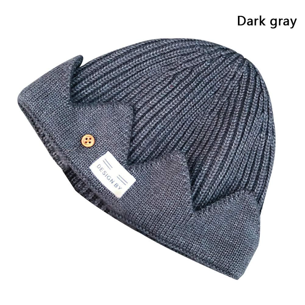 Xinhua488 Riverdale Soutside Serpents Cap Wool Kniting Hat Unisex Winter Warm Jughead Jones Kitted Beanie Skullcap Headwear Crown Cosplay (Deep Gray)