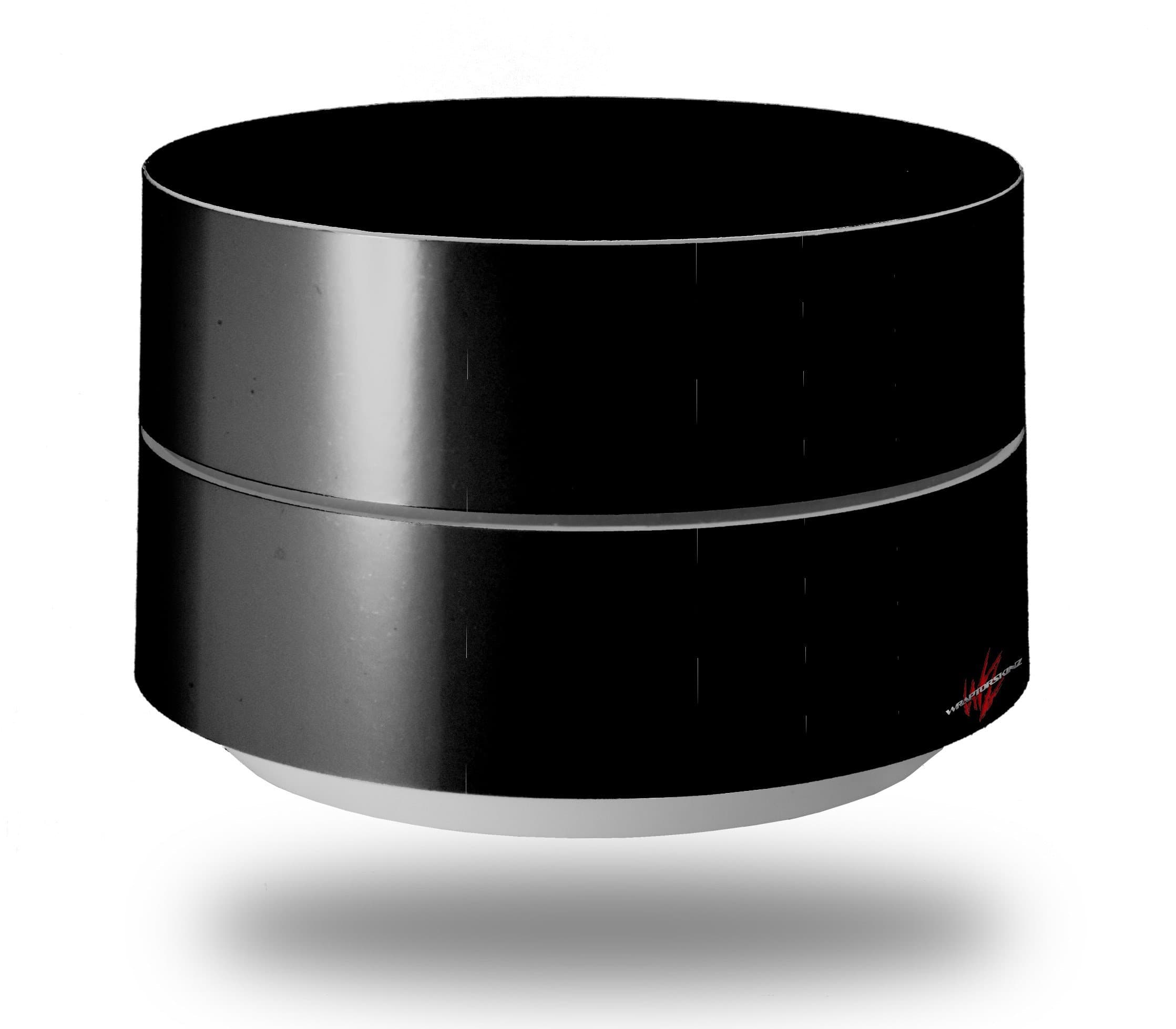 Skin Decal Wrap for Google WiFi Original Solids Collection Color Black (Google WiFi NOT Included) by WraptorSkinz