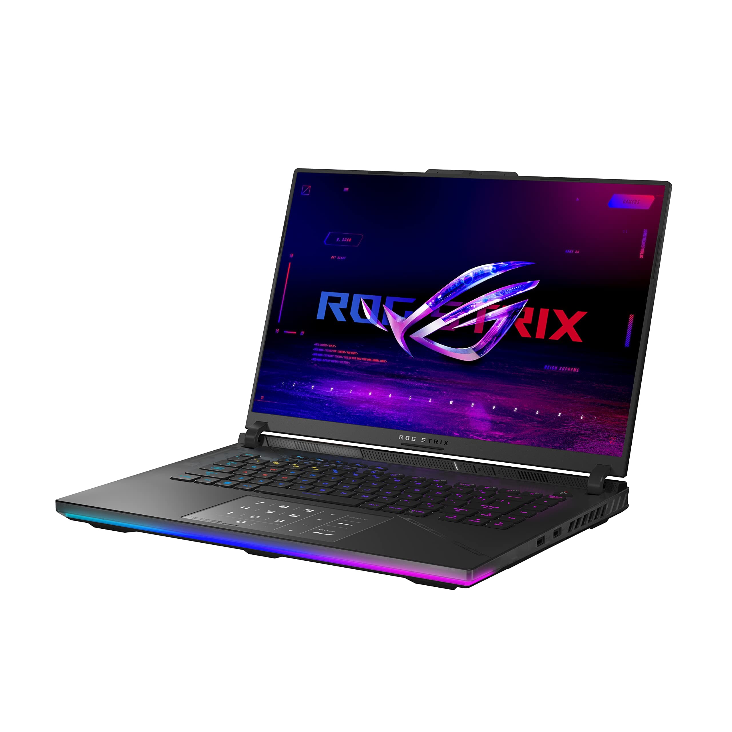 ASUS ROG Strix Scar 16 (2023) Gaming Laptop, 16” Nebula HDR QHD 240Hz/3ms, 1100 nits, Mini LED, GeForce RTX 4090, Intel Core i9-13980HX, 32GB DDR5, 2TB PCIe, Wi-Fi 6E, Windows 11 Pro, G634JY-XS97