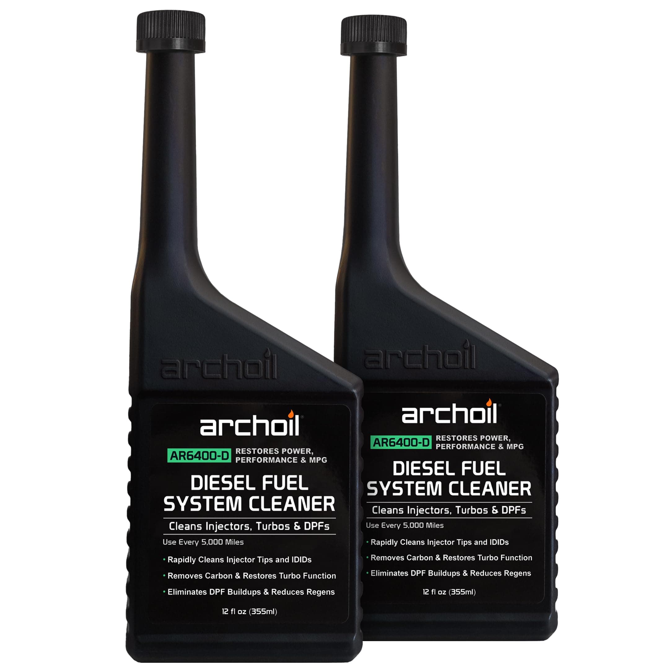 - Archoil AR6400-D Diesel Fuel System Cleaner (Two Pack) - Cleans Injectors, Turbo & DPF