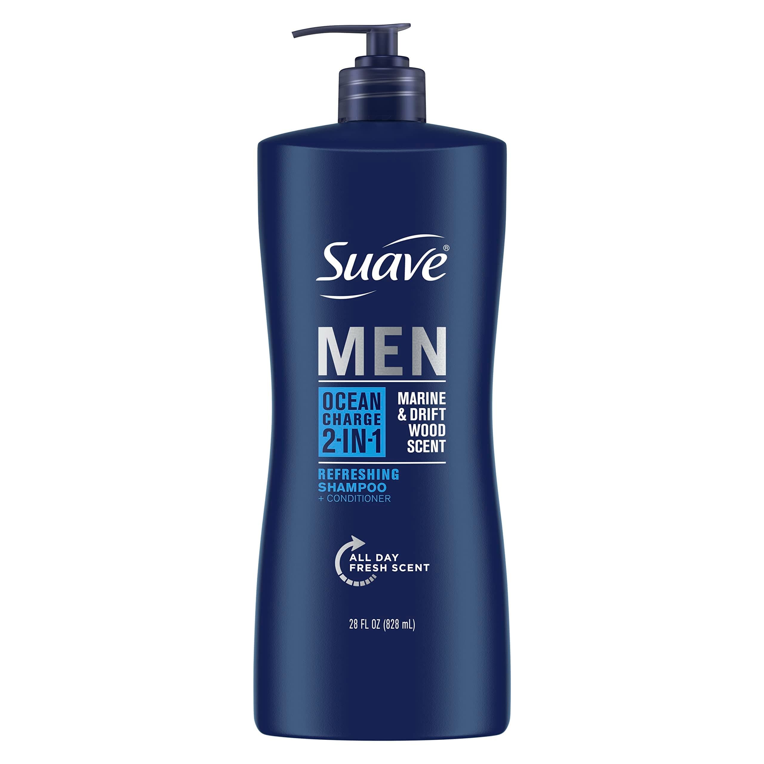 Suave Men Ocean Charge 2 in 1 Shampoo and Conditioner