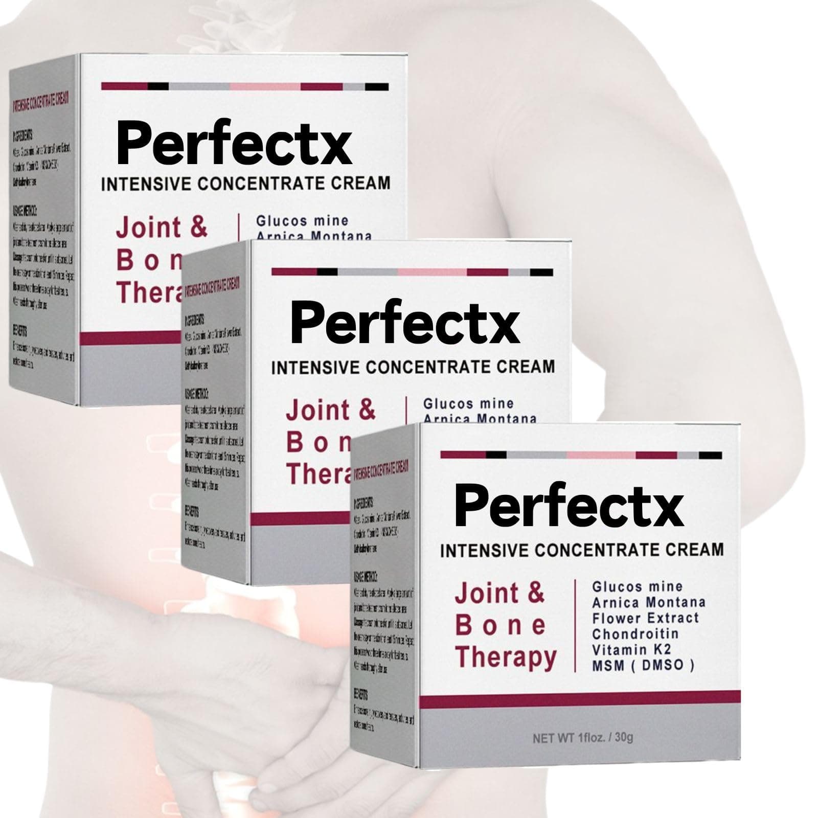 3PCS Perfectx Joint & Bone Cream, Perfectx Joint and Bone