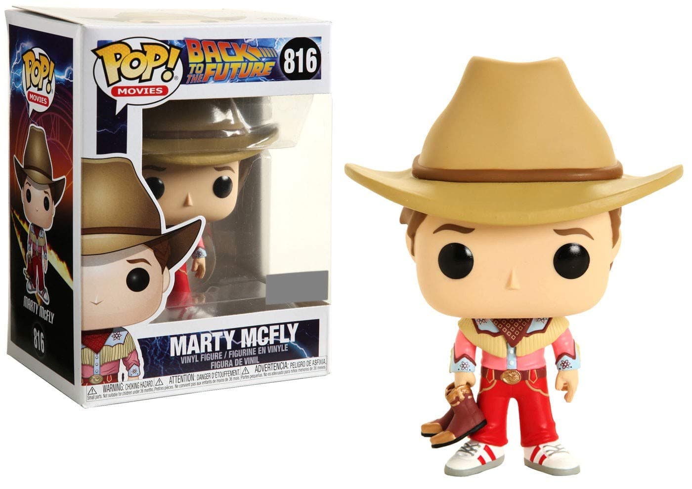 POP! Movies: Back to the Future - Marty McFly (Cowboy) (Special Edition) #816 Vinyl Figure