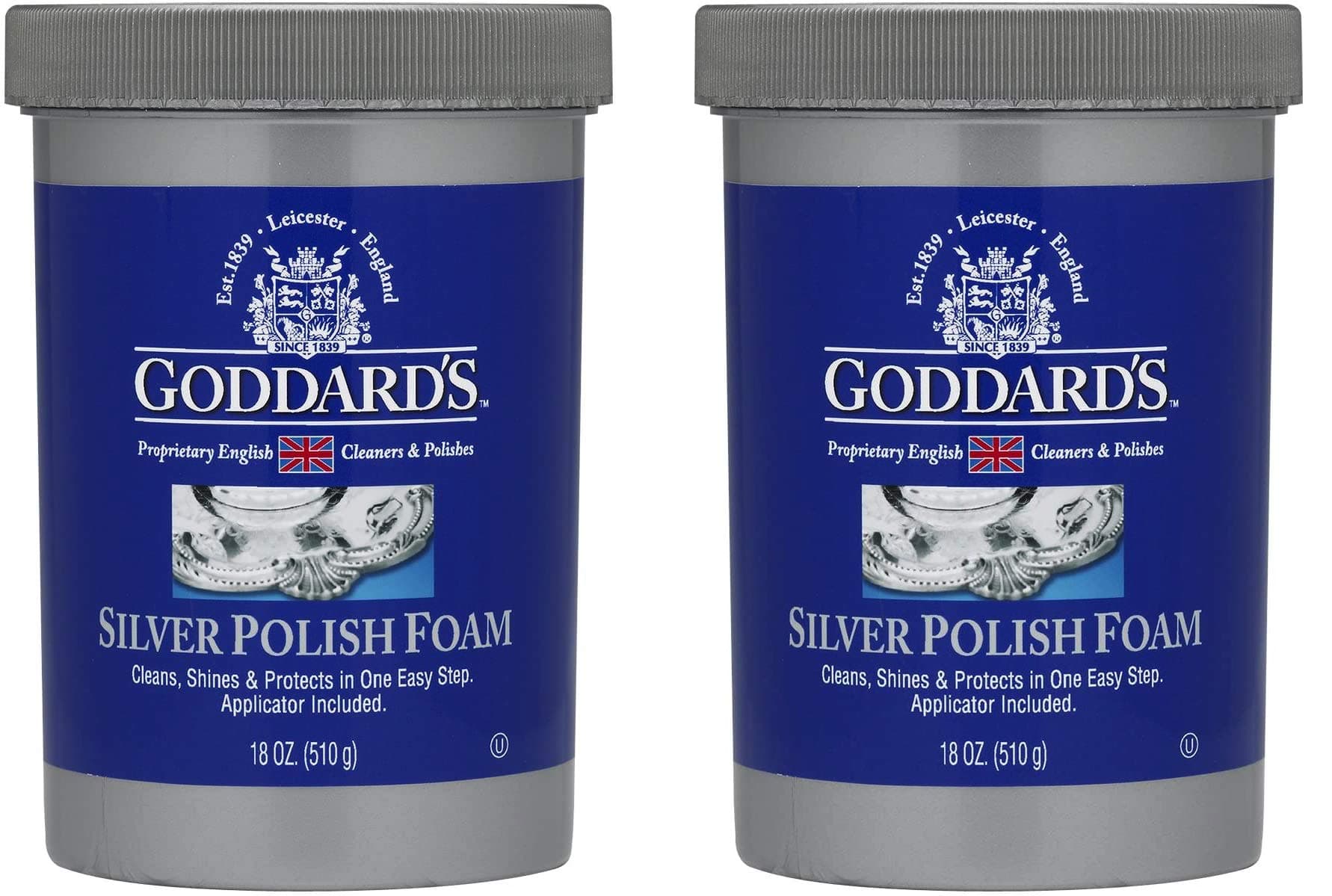 Goddard's 707087 Silver Polish Foam, 18 Oz (Pack of 2)