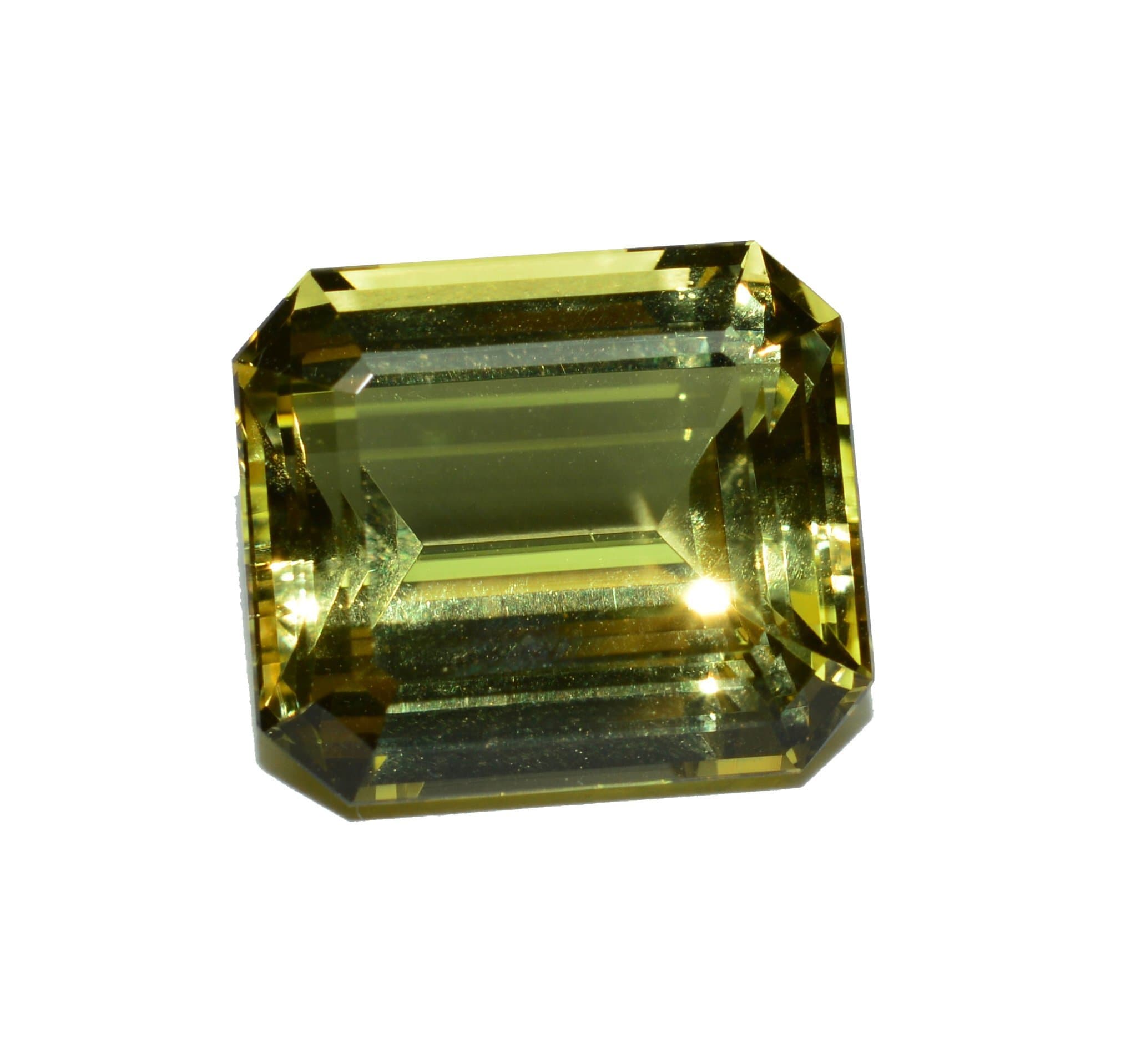 Heliodor Beryl facet cut & clean gemstone with DSEF certificate 8.71 carat