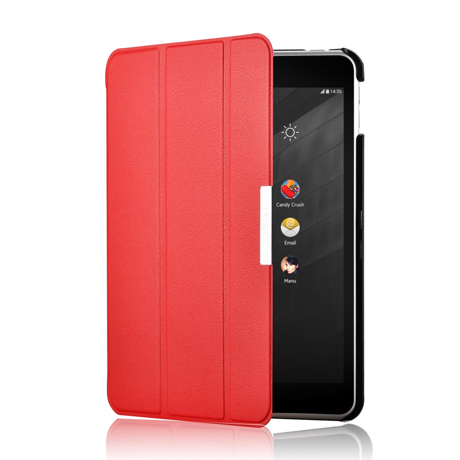 VSTN Nokia N1 tablet ultra-thin Smart Cover Case, Only fit Nokia N1 tablet (Red)
