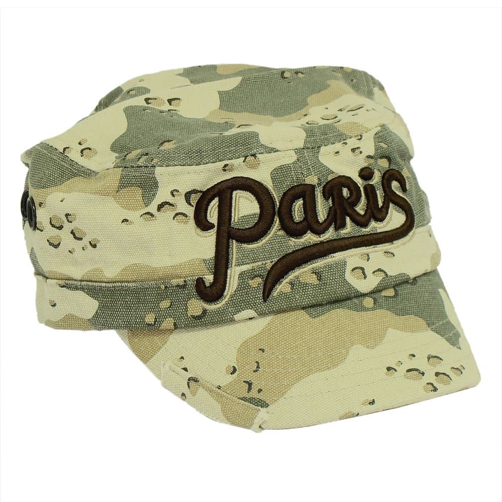 Souvenirs of France - Paris Women's Cuban Cap - Beige
