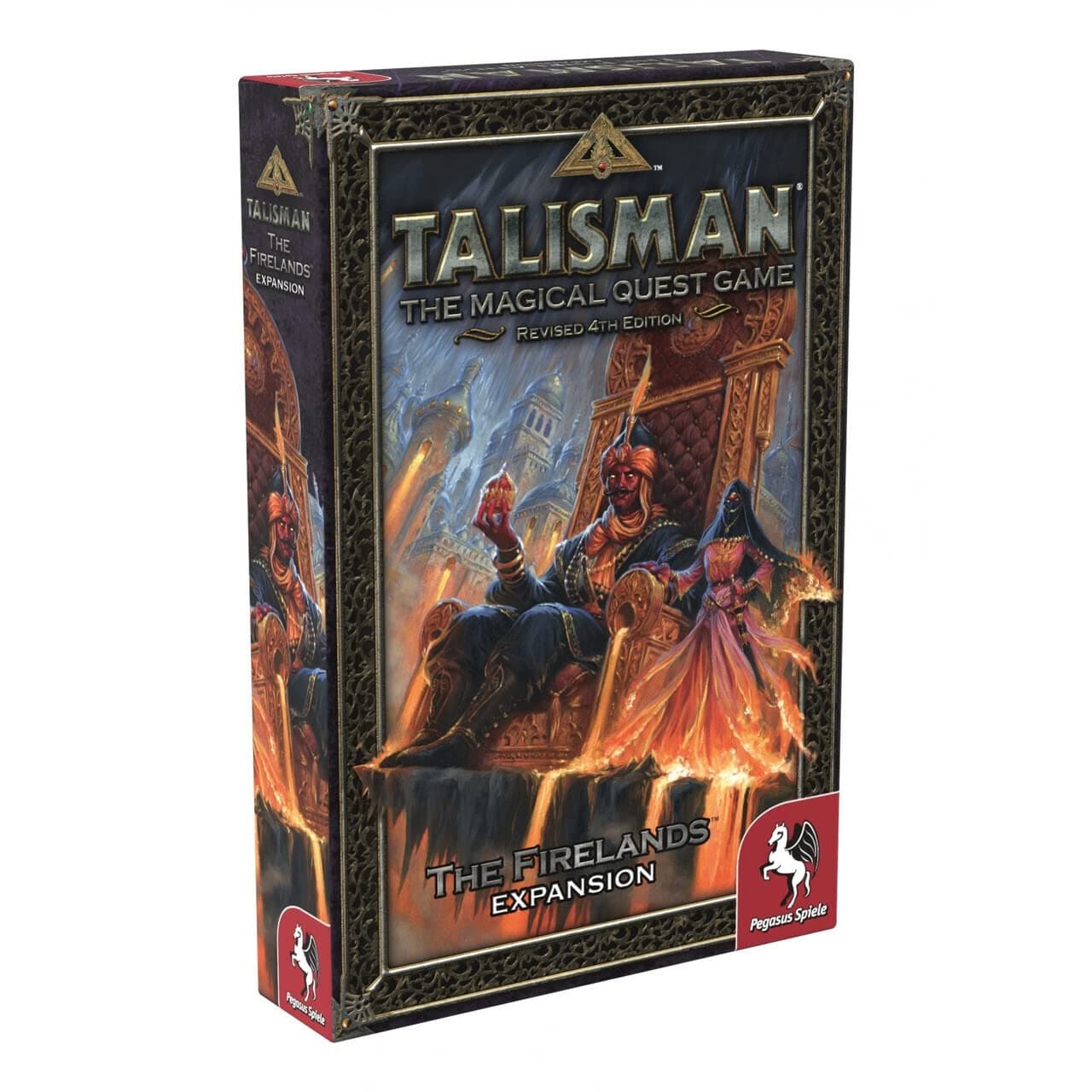 Talisman: The Firelands Board game Orange