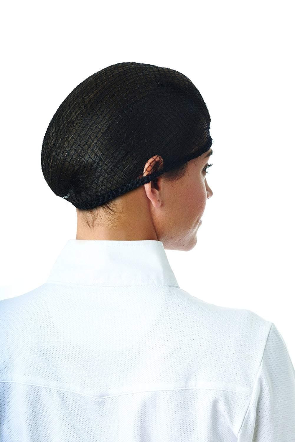 Aerborn Hairnets What Knot Medium to Long Hair Net, Black
