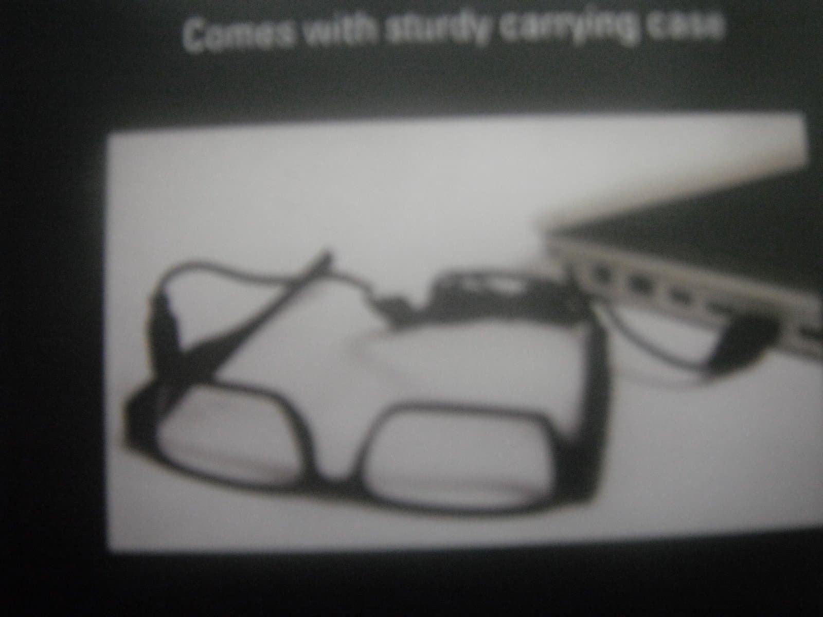 LED USB Rechargeable readers (Black, +2.00)