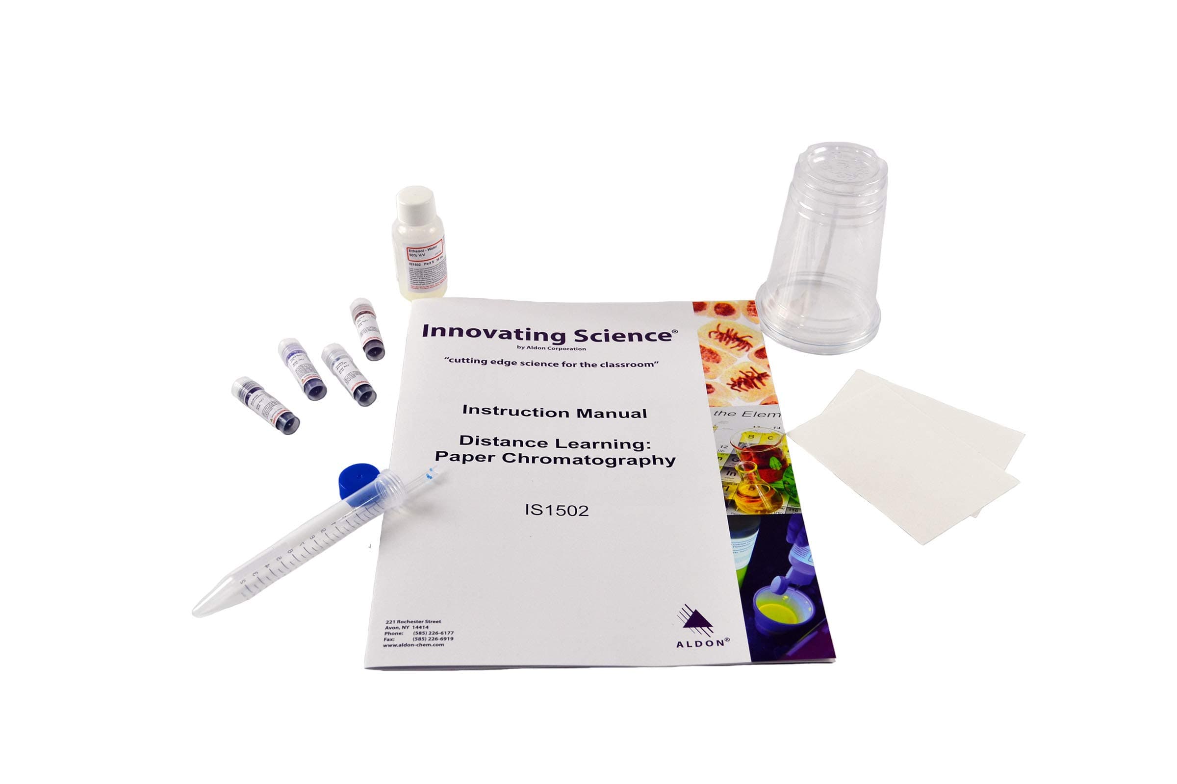 Paper Chromatography: Explore Chromatography System Components & Separation of Chemical Substances - Distance Learning Kit - Innovating Science