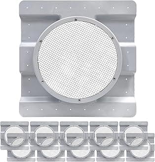 AdaptAIR Roof Turbine Vent (10 Pack) 12 inch Roof Vent Adapter - Designed for Conex Container, Shipping Container House, Fits Whirlybird Roof Vent and Solar Roof Vent Fan by Container Creations