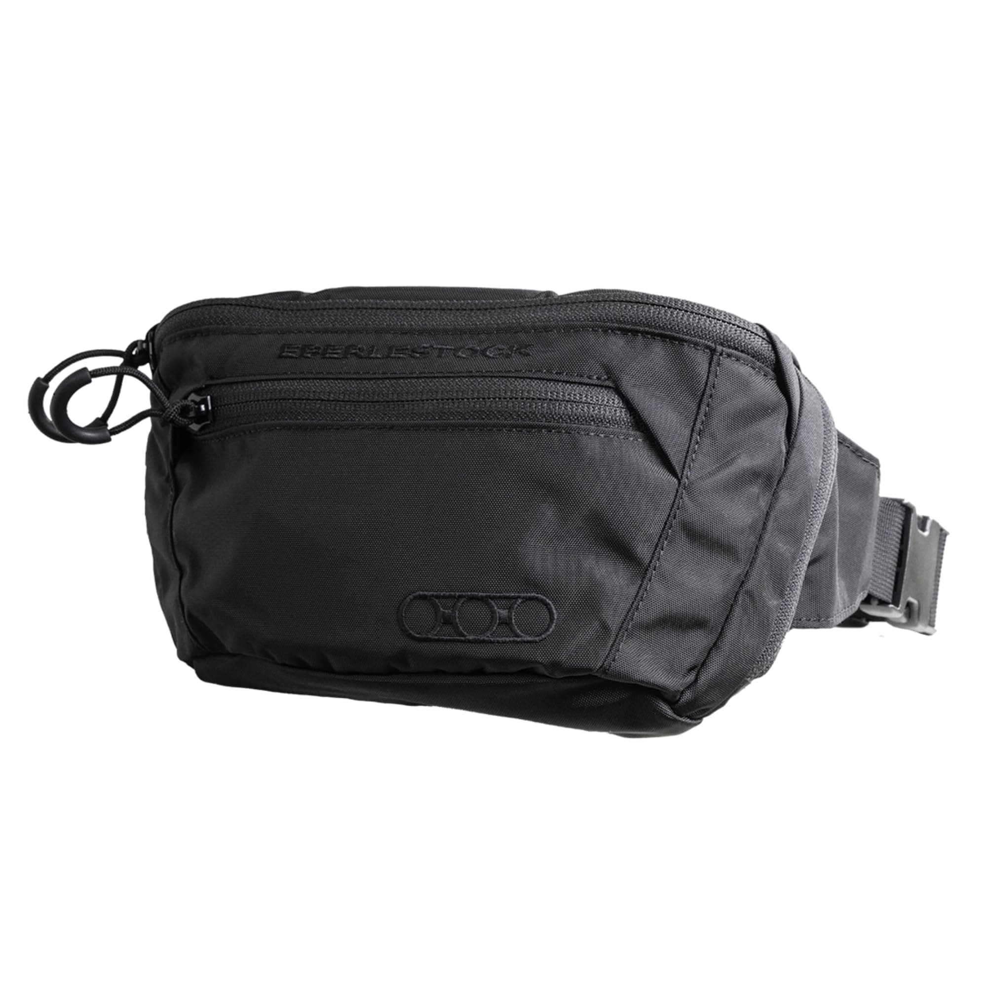 Eberlestock Bando Bag - Men's Tactical Waist Bag with Adjustable Waist Belt, Zip Pockets, Compact Lightweight Bag, Black, Standard, Waist Bag