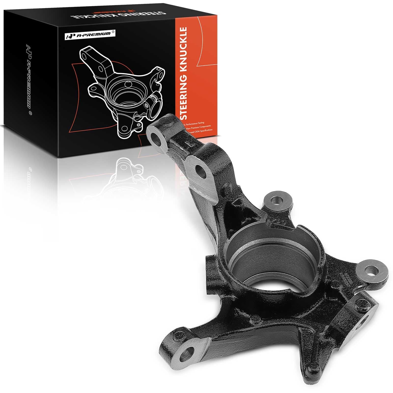 A-premiumSteering Knuckle Compatible with Hyundai Elantra GT Veloster 2013-2014 Front Left Driver Side