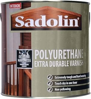 Sadolin Polyurethane Extra Durable Varnish 2.5 litre Satin
