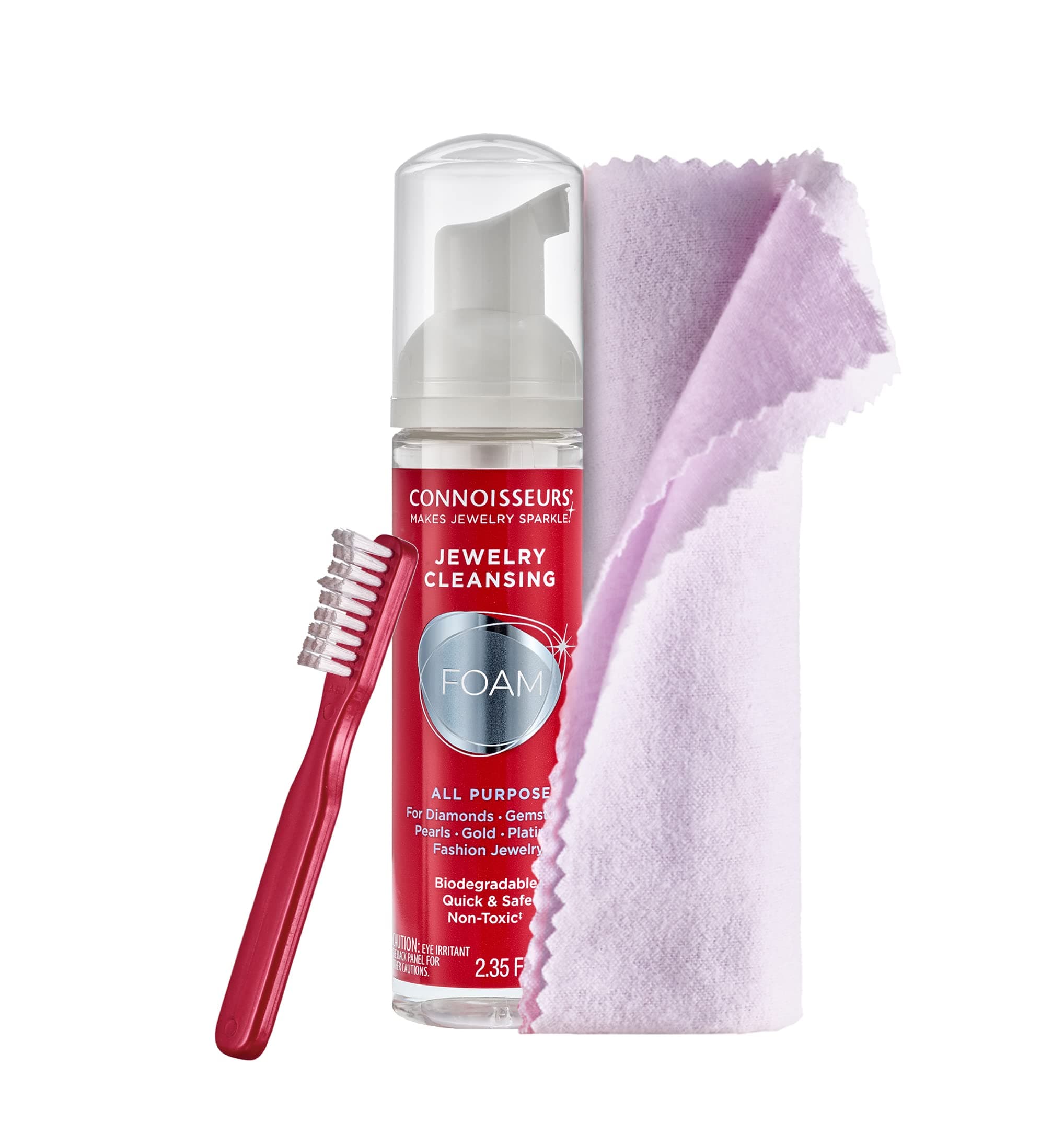 All-Purpose Jewelry Cleansing Foam, Quick and Easy Jewelry Cleaner Solution