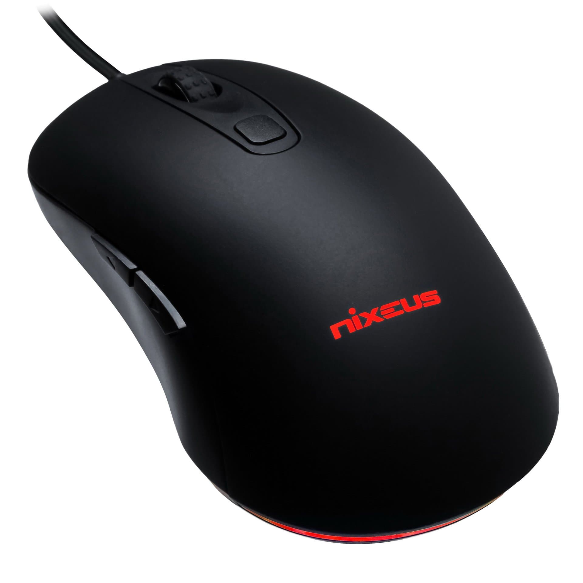 Nixeus REVEL Gaming Mouse - PixArt PMW3360 Optical Gaming Sensor (Rubberized Black)