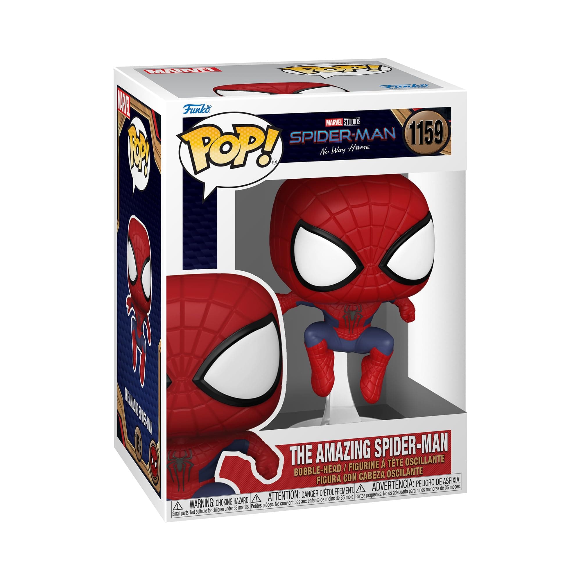Marvel Figure, Spider-Man THE AMAZING No Way Home Funko Pop! Marvel Funko