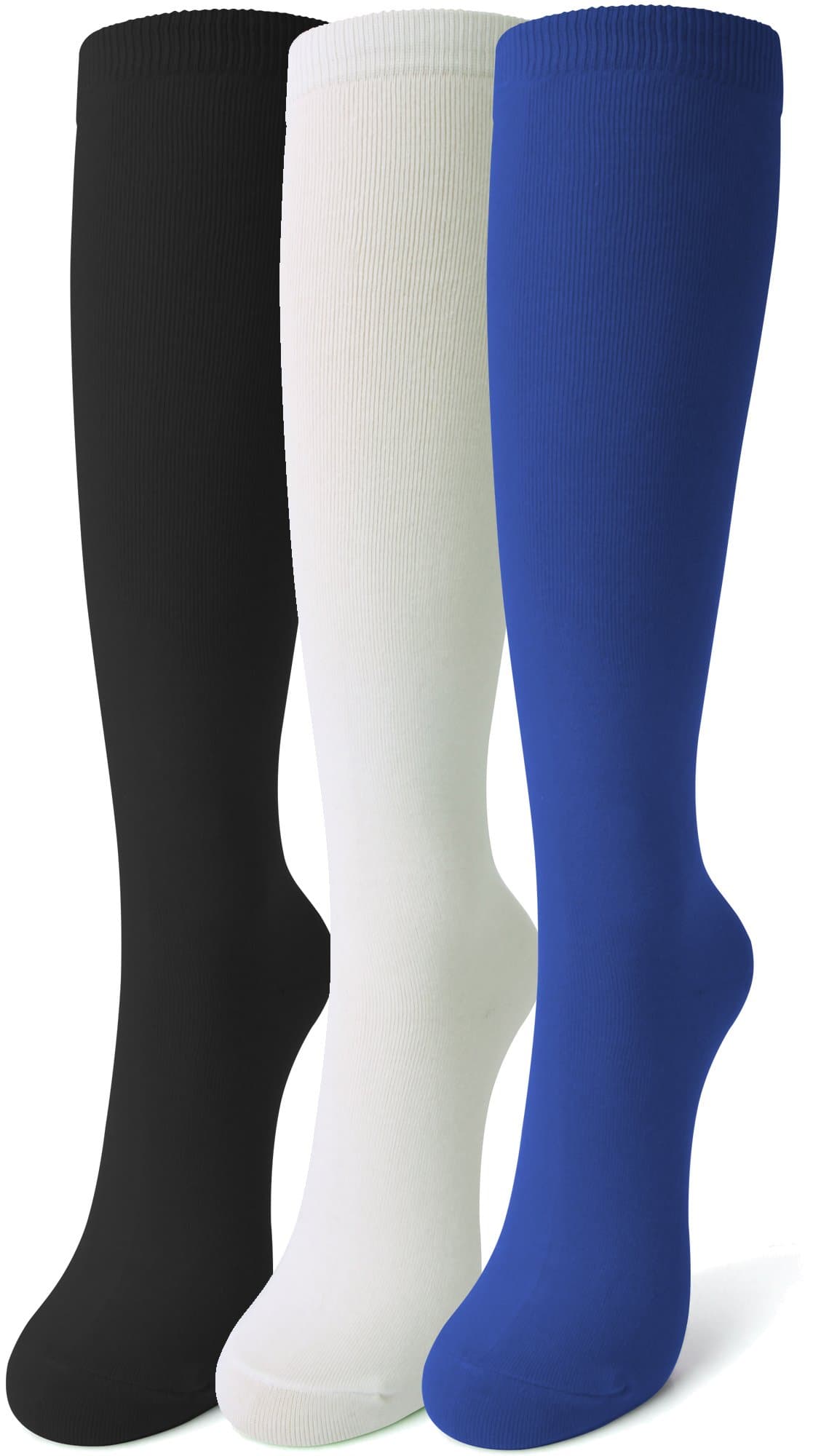 Women's Basic Solid Color Novelty Design Cotton Casual Knee High Socks