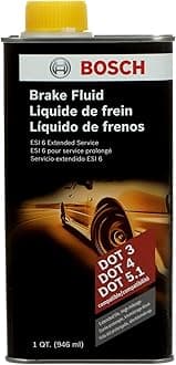 Bosch Automotive Esi6 32N Brake Fluid Direct Replacement For Dot 3, Dot 4, And Dot 5.1