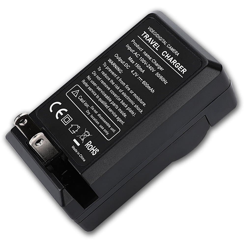 HZQDLN Portable AC DB-L80 Battery Charger for SANYO Xacti VPC-x1200 VPC-X1420 VPC-X1250 Digital Camera