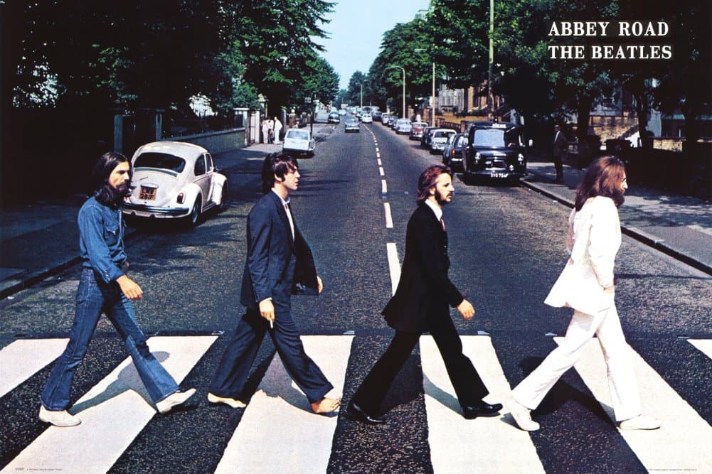 The Beatles - Abbey Road (Giant) Giant Poster 55 x 39in