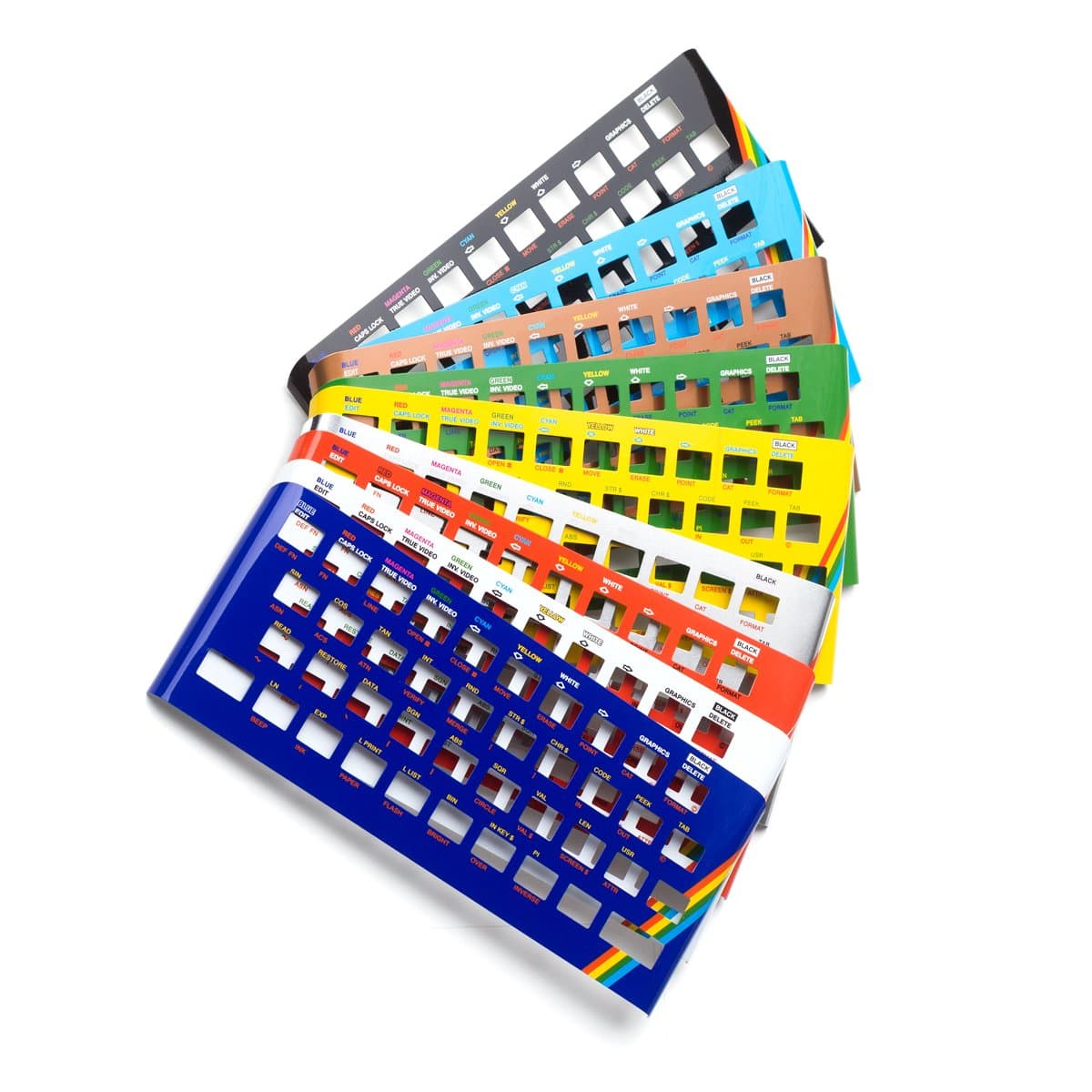 Faceplate Cover (Metall) for Sinclair ZX Spectrum 16/48k, Colour:White