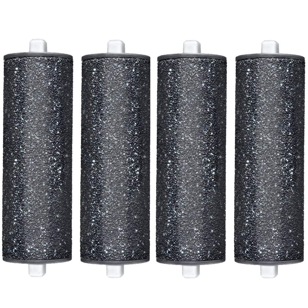 New! FLAT SURFACE DESIGN Replacement Rollers compatible with Amope Pedi Perfect foot file Diamond Crystals (Extra Coarse Refills)