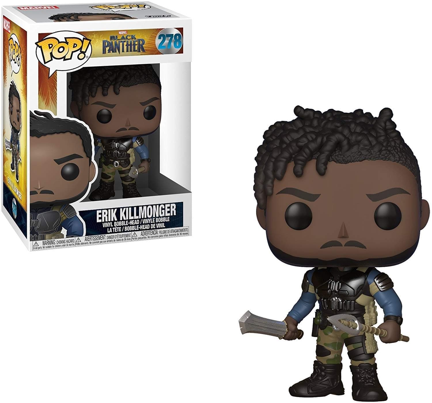POP! Marvel: Black Panther - Erik Killmonger