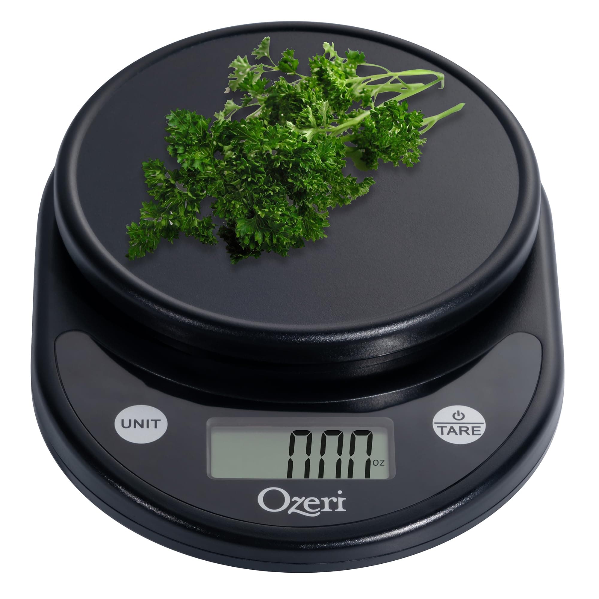 Ozeri Pronto Digital Multifunction Kitchen and Food Scale, Elegant Black Standard Black ZK14-AB