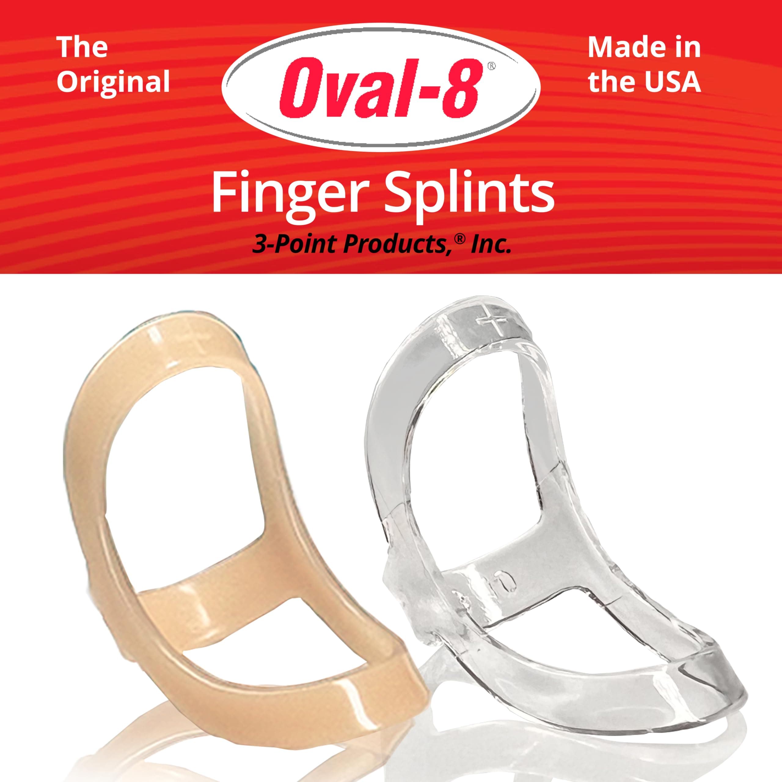Oval-8 Finger Splints, Size 2