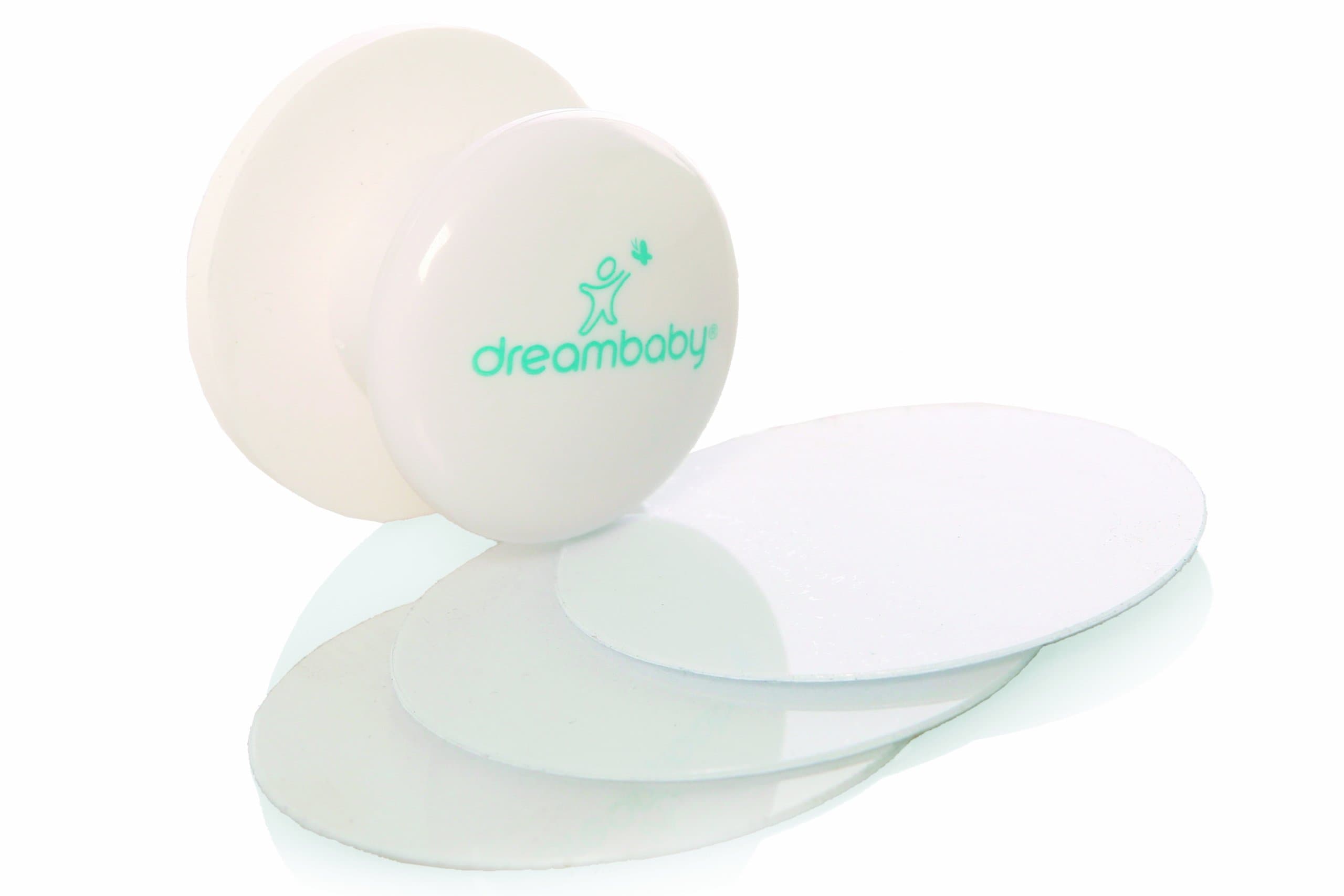 DreambabyGrip Safe Suction Knob and 3 Discs (White)