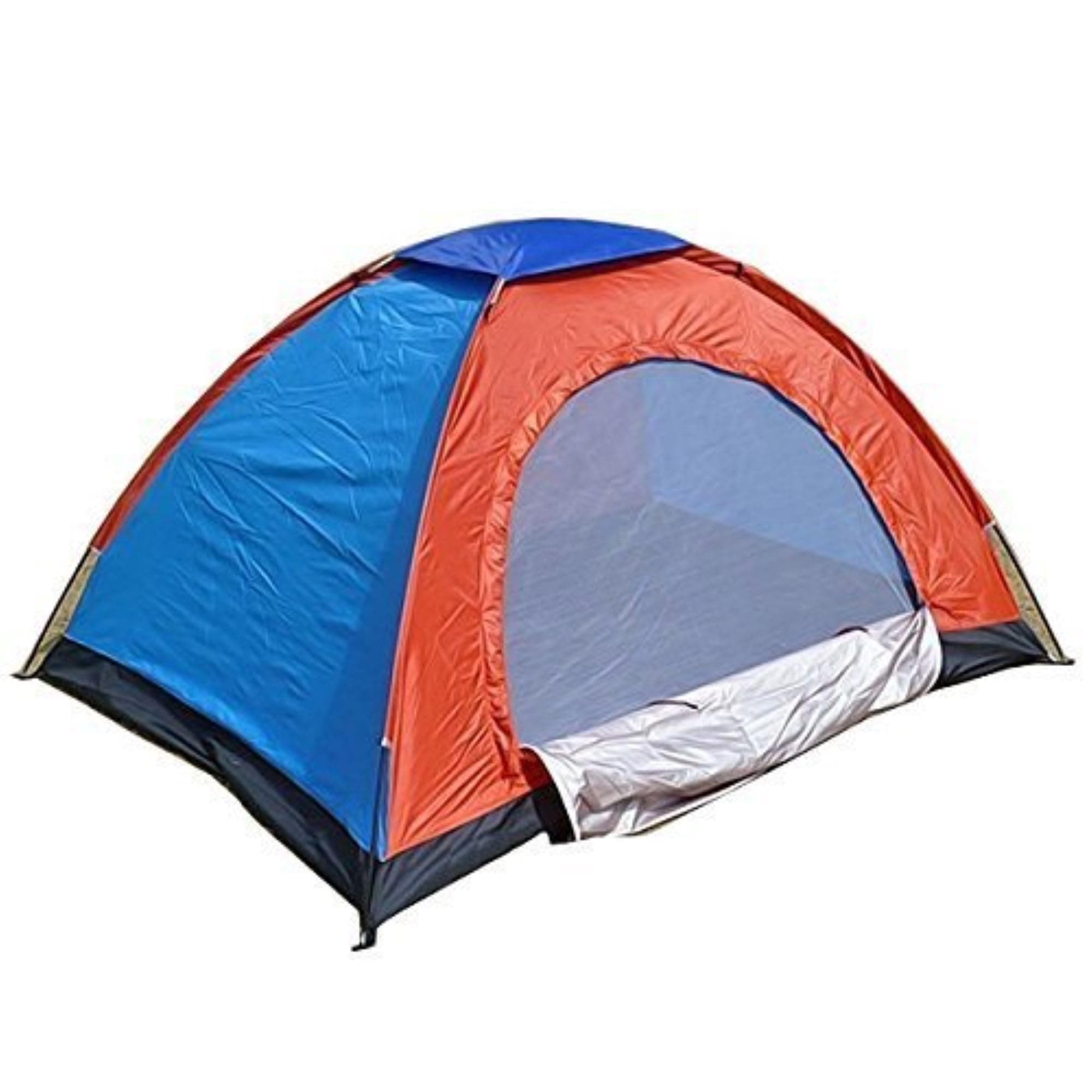 Inditradition Waterproof Camping & Picnic Family Tent (for 8 Persons, 8 x 6 x 5.5 Feet, 48 Sqft Floor Area) - Assorted Colour