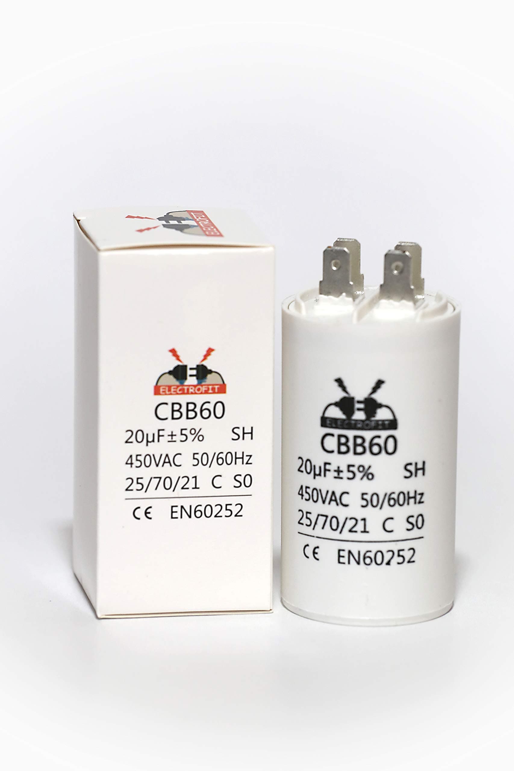 Motor Capacitor 450V 20uF CBB60