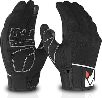 KATX Protective Motorcycle Motorbike Gloves Men Women, Knuckle Leather Armoured Gloves Lining for Scooter Motocross ATV MTB Riding Casual Racing Gear