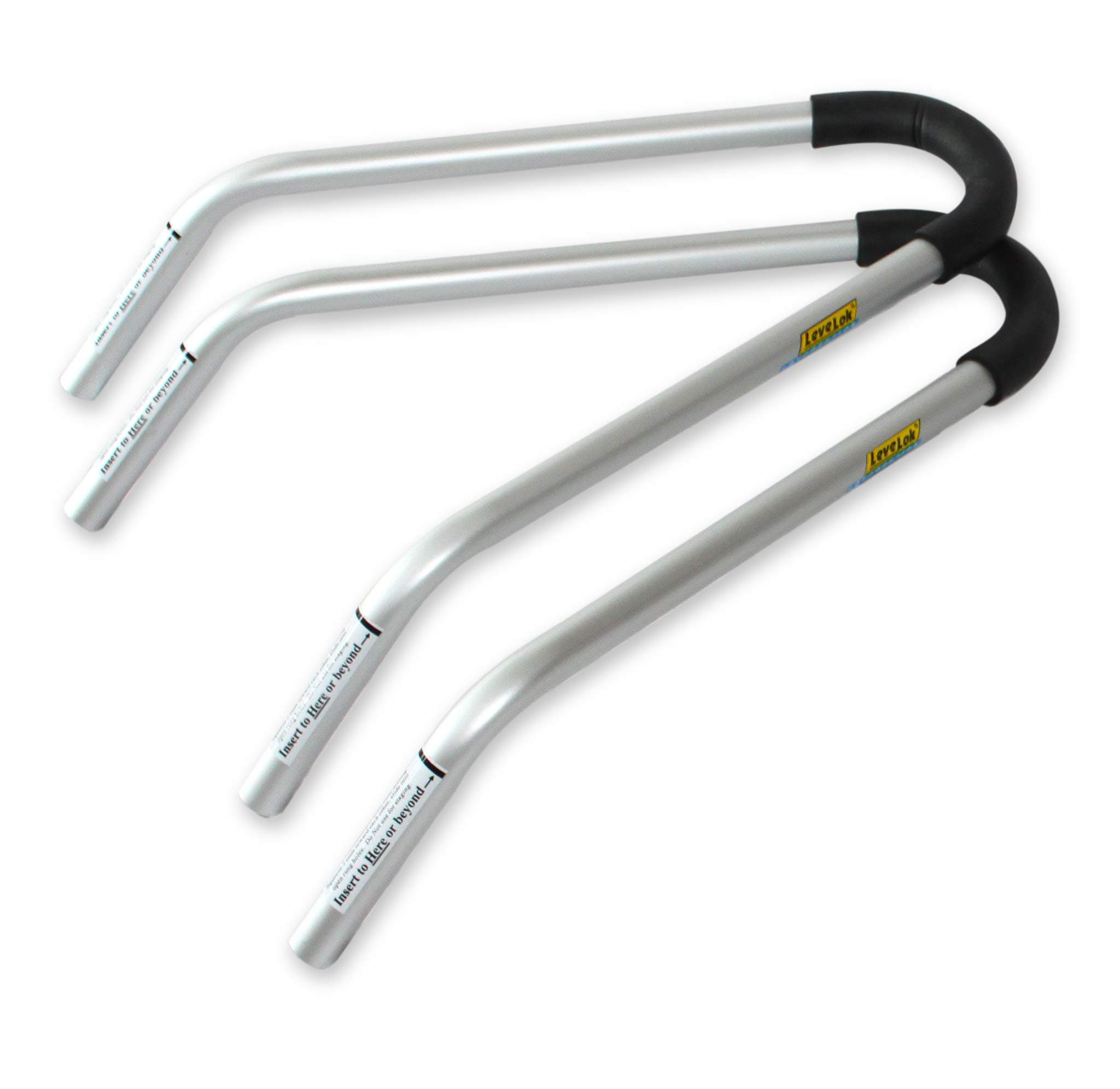 Levelok Ladder Stabilizer Standoff Brackets with Foam Elbows (Sold in Pairs)