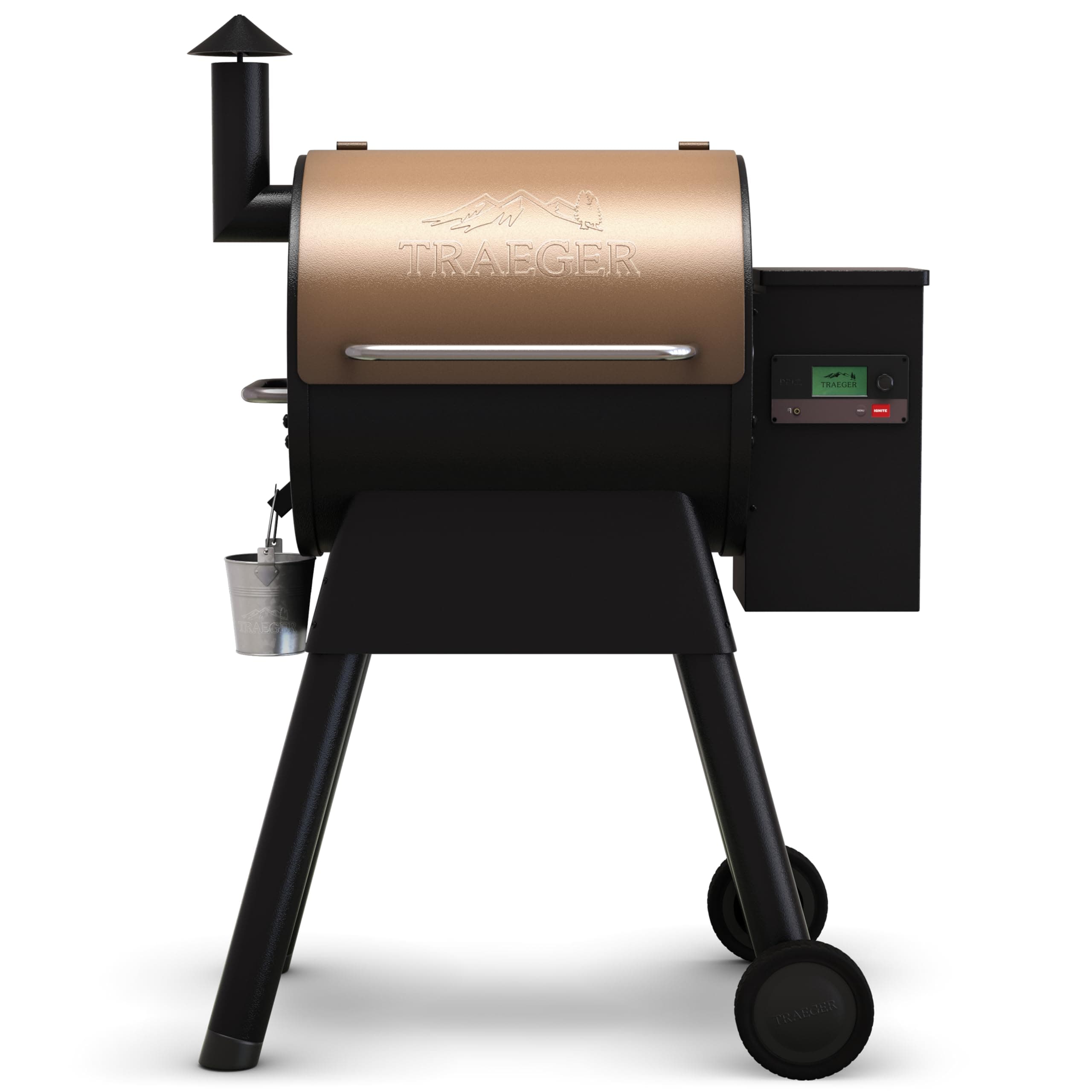 Grills Pro 575 Wood Pellet Grill & Smoker with Wifi, App-Enabled, Bronze