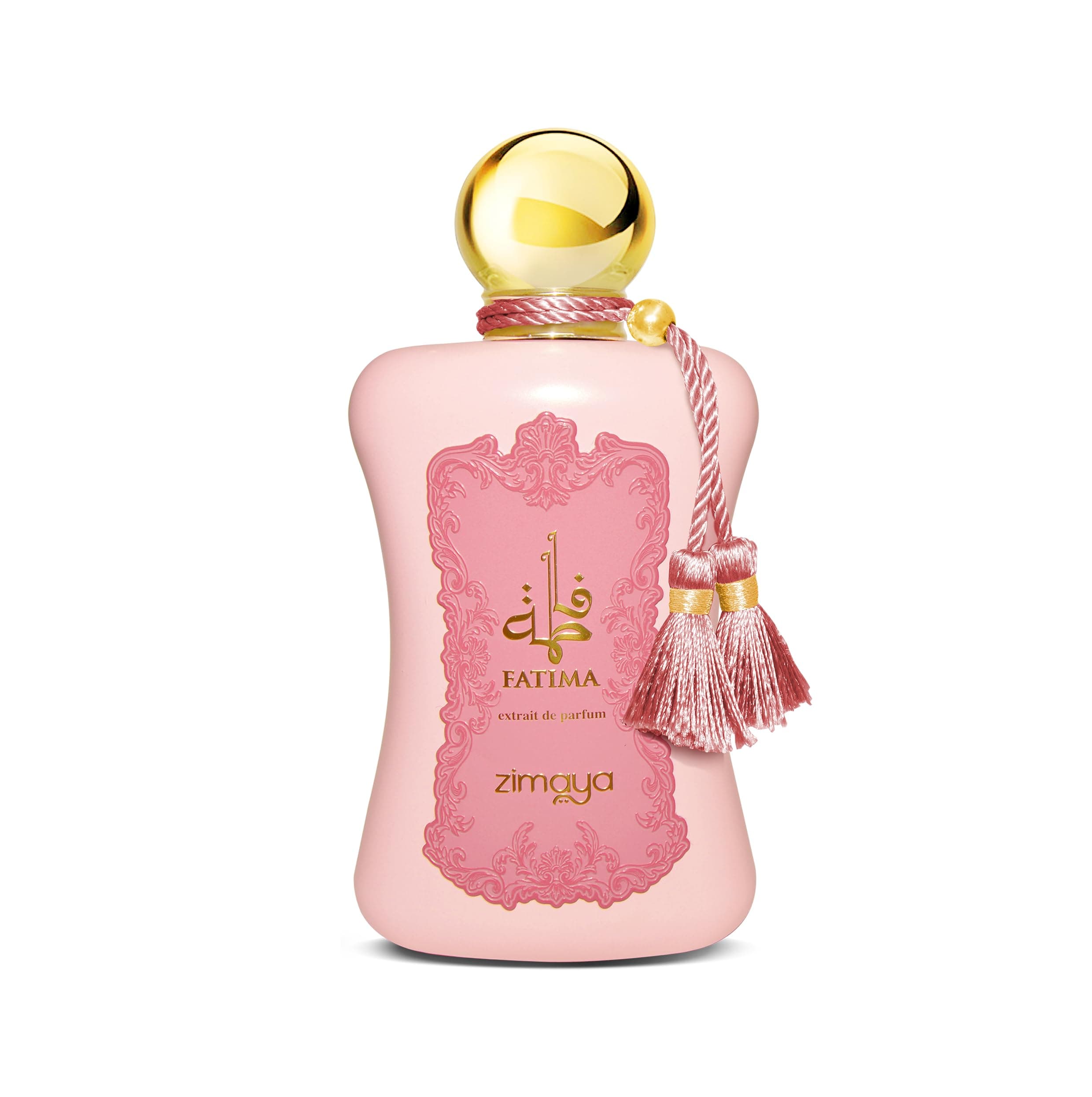 Zimaya Fatima Pink Extrait de Parfum for Women, 3.4 Ounce
