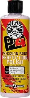 P4 Precision Paint Perfection Polish - Scratch Remover & Swirl Remover for Cars, Trucks, Motorcycles, & SUVs, Fixes Paint Imperfections & Towel Marks, Restores Gloss & Clarity, 16 oz