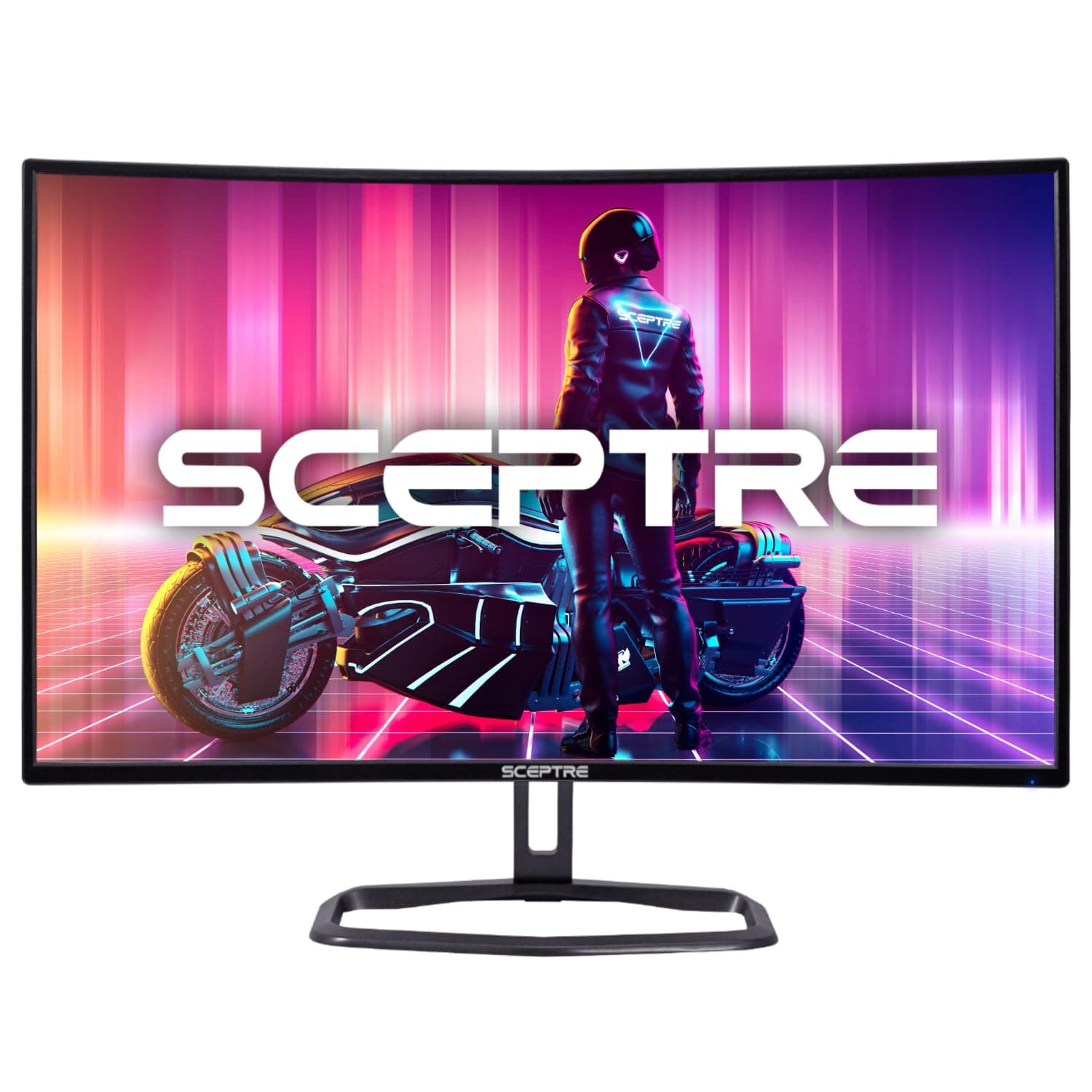 SCEPTRE Curved 32" FHD 1080p Gaming Monitor up to 240Hz 1ms 99% sRGB AMD FreeSync Premium Built-in Speaker, HDMI x3 DisplayPort Machine Black (C325B-FWD240)