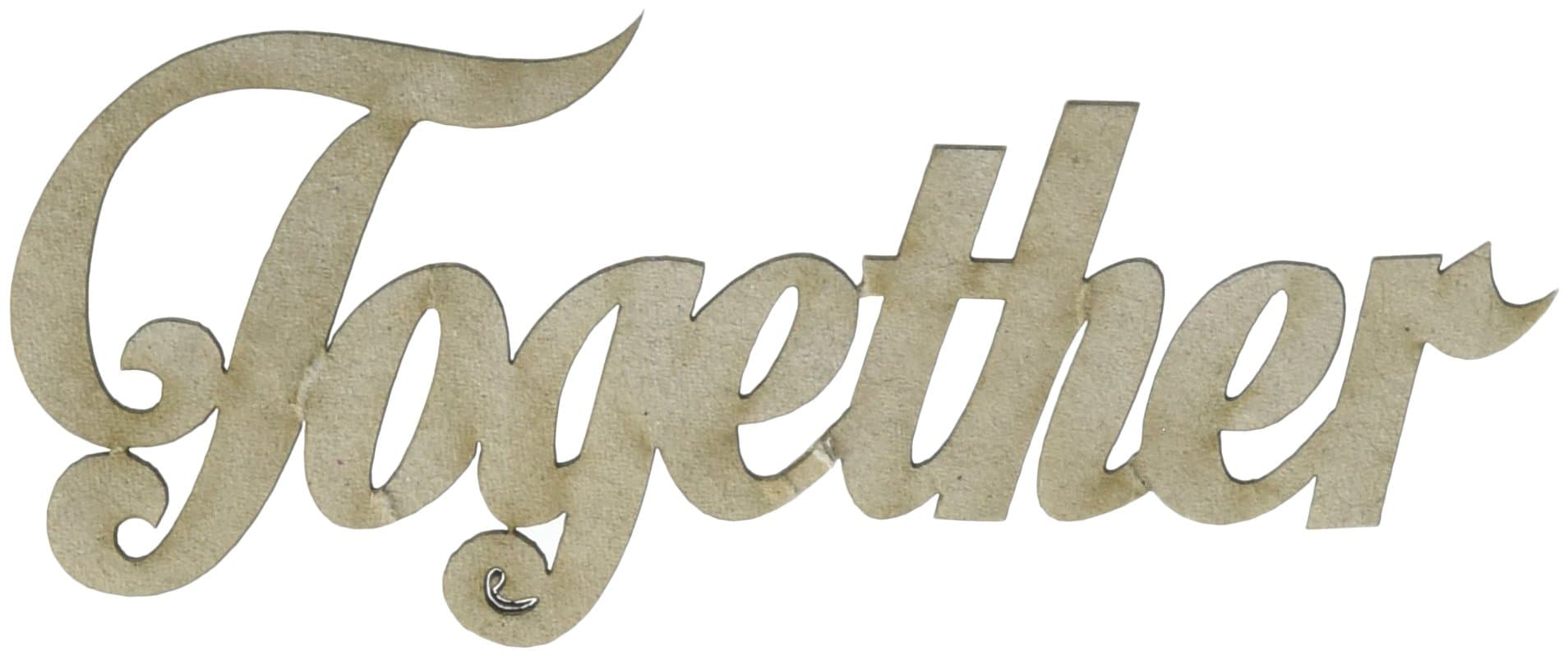 Shabbylicious DC60 004 Fabscraps Together Die Cut for Scrapbooking